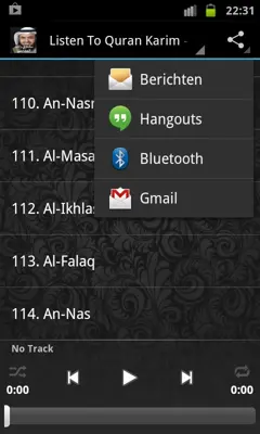 Quran Karim - Mishary Alafasy android App screenshot 0