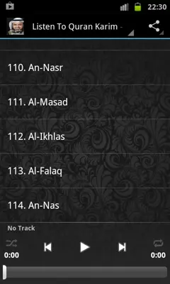 Quran Karim - Mishary Alafasy android App screenshot 2